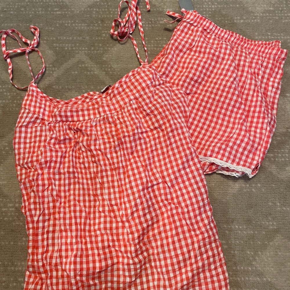 Aerie Plaid Set